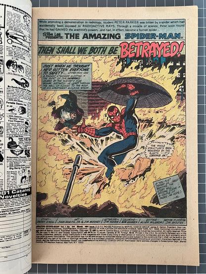 THE AMAZING SPIDER-MAN #214 [MARVEL COMICS] 1981 VF