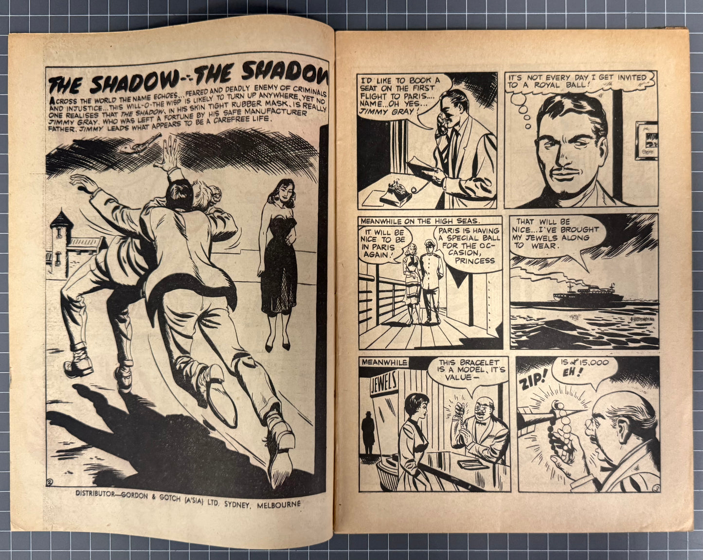 THE SHADOW #70 [FREW PUBLICATIONS] AUSTRALIAN PRE-DECIMAL COMIC 1960