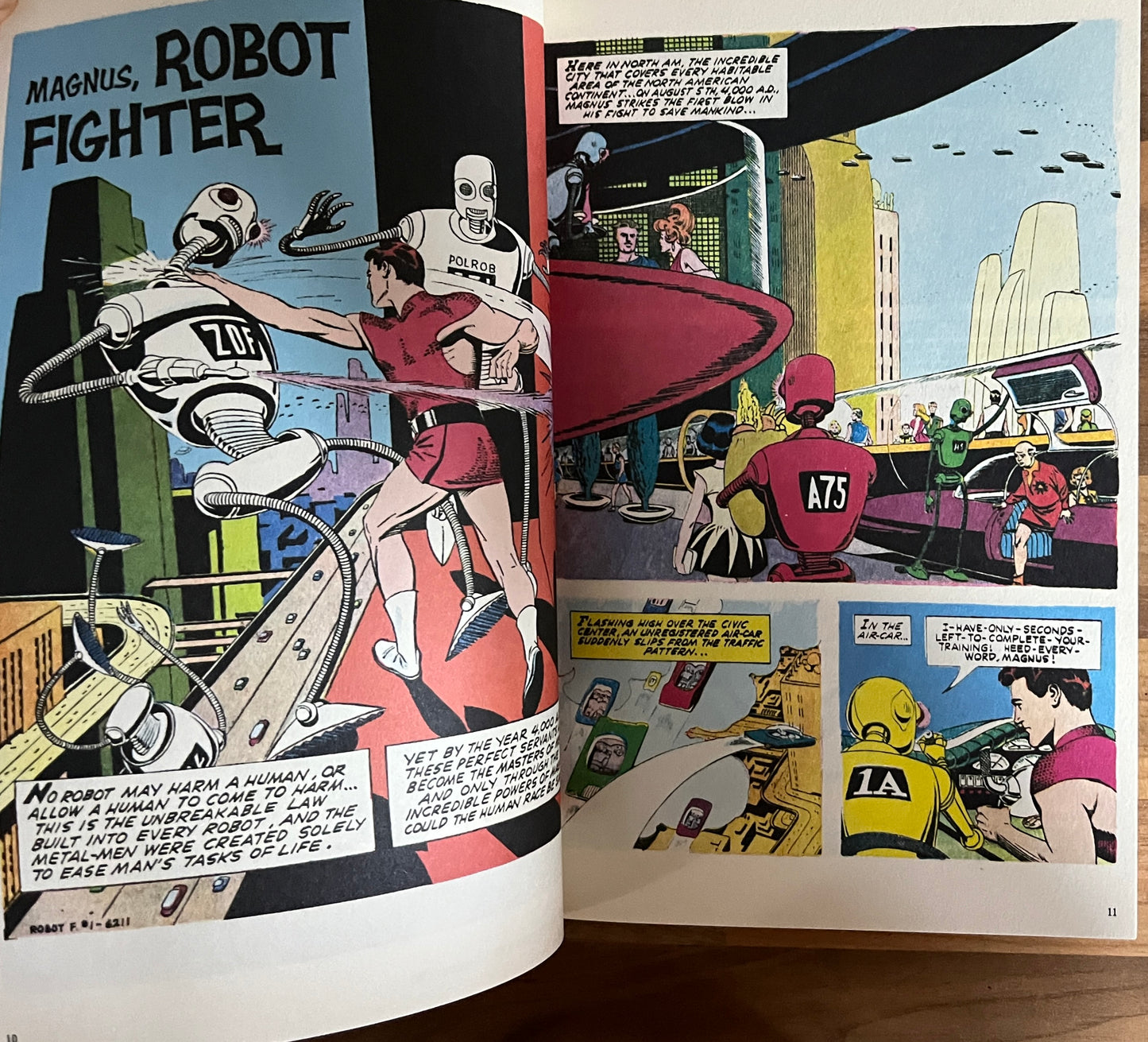 Magnus Robot Fighter 4000 A.D. Volume One by Russ Manning
