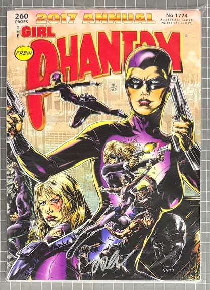 THE PHANTOM #1774 ANNUAL [FREW] ***SIGNED & LIMITED*** AUSTRALIAN COMIC 2017 NM