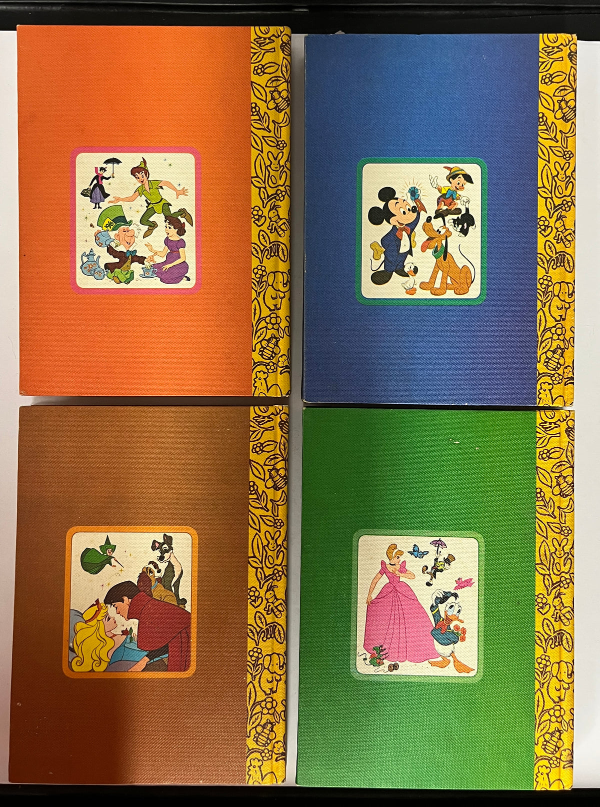 Little Golden Book Tales from Walt Disney Box Set of 4 Hardcovers, 1974