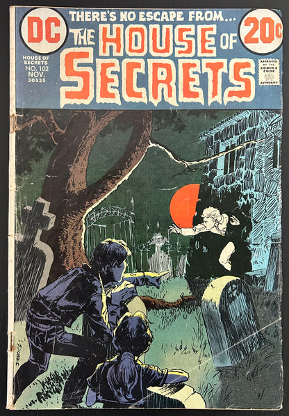HOUSE OF SECRETS #102 [DC] COMIC 1972 GD