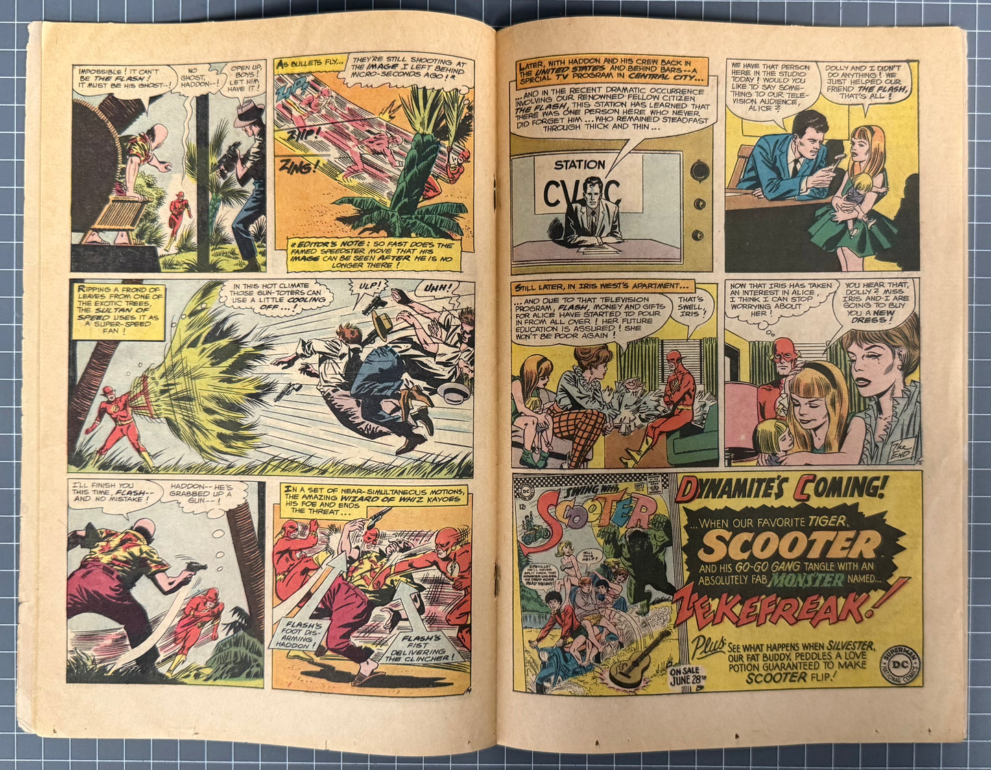 THE FLASH #163 [DC COMICS] 1966 GD+