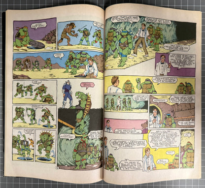 TEENAGE MUTANT NINJA TURTLES MOVIE II THE SECRET OF THE OOZE [ARCHIE] 1991 VG/FN