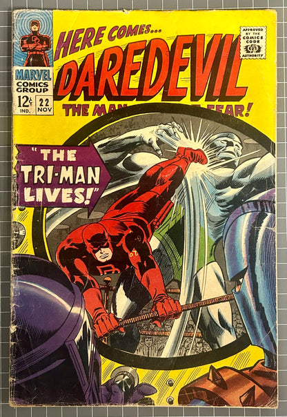 DAREDEVIL #22 [MARVEL COMICS] DIRECT 1966