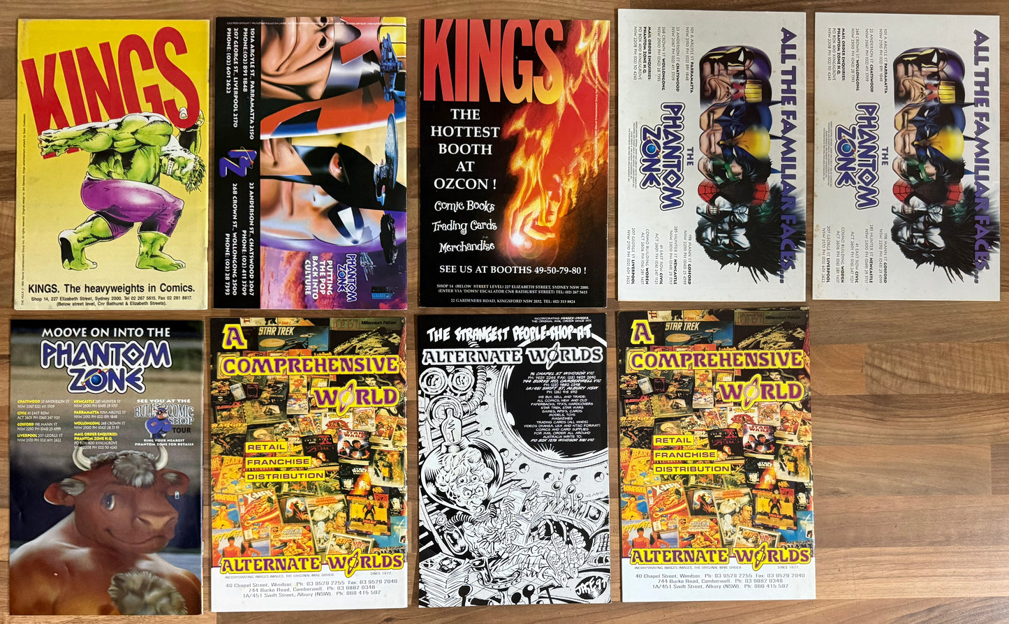 GREENER PASTURES COMPLETE SERIES #1-7 + EXTRAVAGAZNA #1 *SIGNED* [KRONOS KOMICS]