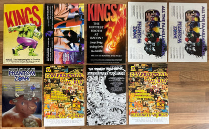 GREENER PASTURES COMPLETE SERIES #1-7 + EXTRAVAGAZNA #1 *SIGNED* [KRONOS KOMICS]