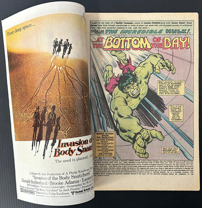 THE INCREDIBLE HULK #233 [MARVEL COMICS] NEWSSTAND 1979 FN/VF