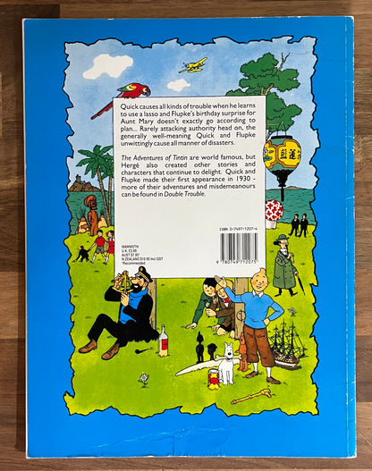 Quick & Flupke: Two of a Kind by Herge, 1st Edition, 1992, Mammoth *RARE*