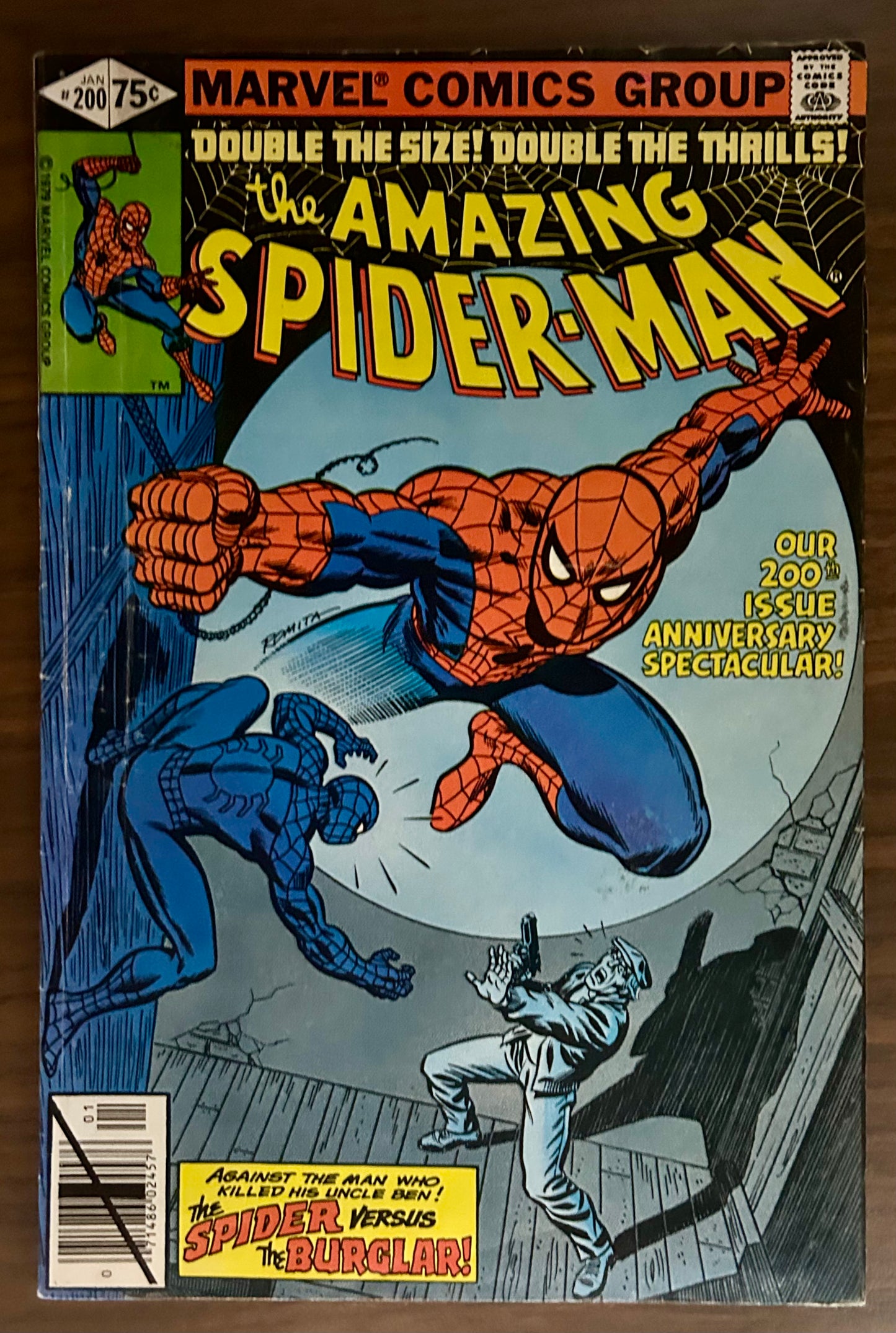 🔑 THE AMAZING SPIDER-MAN #200 [MARVEL COMICS] *SPIDER-MAN ORIGIN RETOLD* 1980
