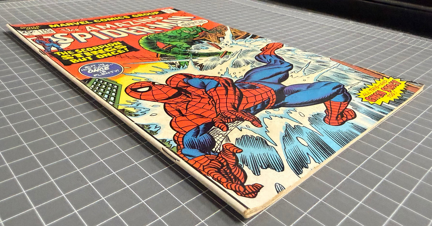 THE AMAZING SPIDER-MAN #145 [MARVEL COMICS] 1975 VG/FN