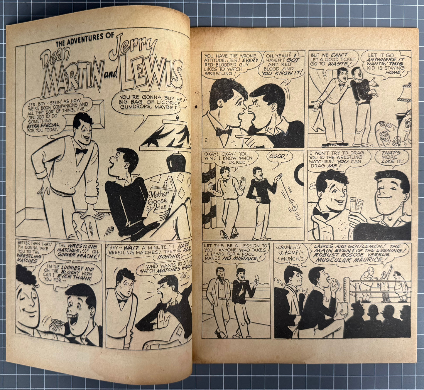ADVENTURES OF DEAN MARTIN AND JERRY LEWIS #15 [FREW] AUSTRALIAN COMIC 1957