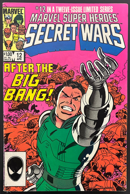 🔑 MARVEL SUPER-HEROES SECRET WARS [MARVEL COMICS] DIRECT *FINAL ISSUES* 1985 FN