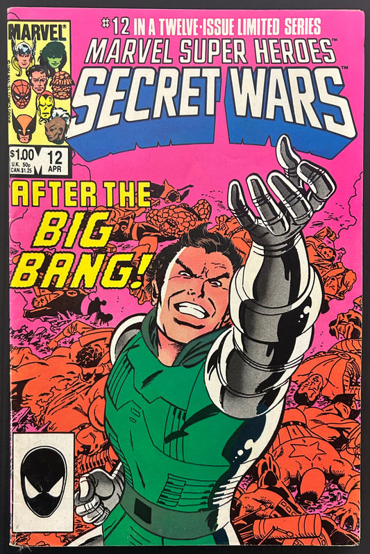 🔑 MARVEL SUPER-HEROES SECRET WARS [MARVEL COMICS] DIRECT *FINAL ISSUES* 1985 FN