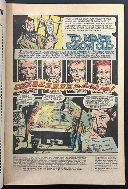 HOUSE OF SECRETS #120 [DC] COMIC 1974 VG+