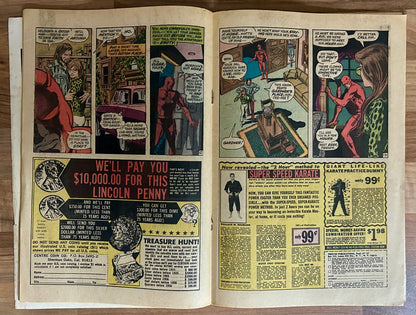 🔑 DAREDEVIL #78 [MARVEL COMICS] DIRECT *MAN-BULL DEBUT* 1971 GD-