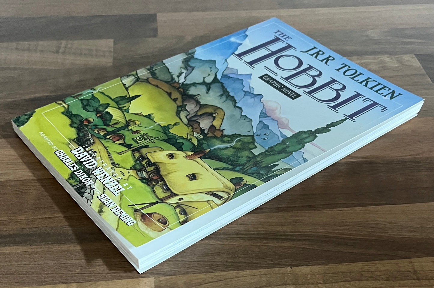 J.R.R Tolkien The Hobbit Graphic Novel - Illus. David Wenzel, Dixon 1991