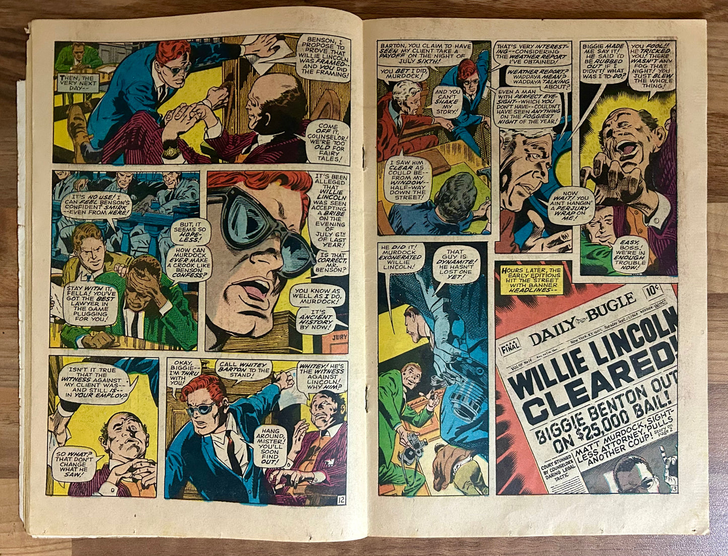 DAREDEVIL #47 [MARVEL COMICS] DIRECT 1968 GD-