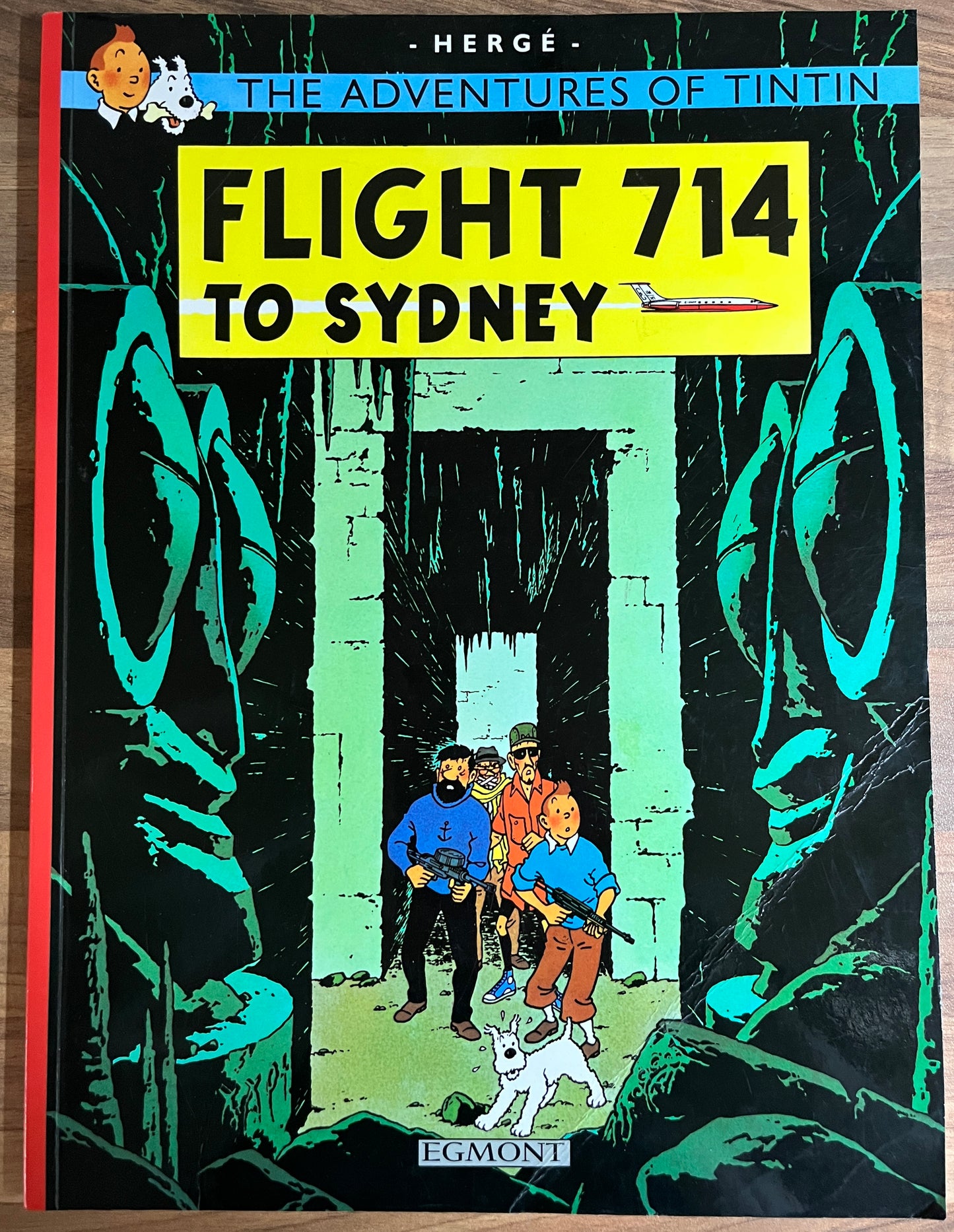 ADVENTURES OF TINTIN: FLIGHT 714 TO SYDNEY - HERGE, EGMONT PUBS, 2002