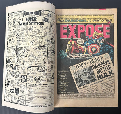 DAREDEVIL #164 [MARVEL COMICS] NEWSSTAND 1980