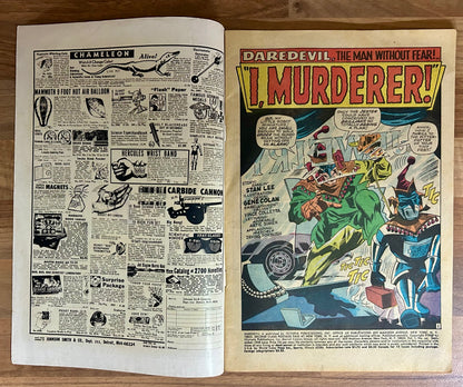 DAREDEVIL #44 [MARVEL COMICS] DIRECT 1968 VG/FN