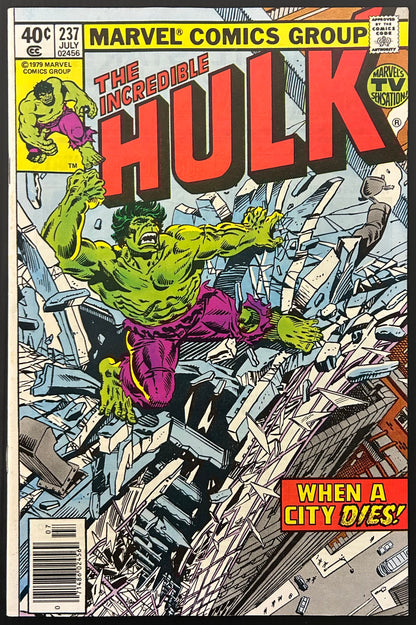 THE INCREDIBLE HULK #237 [MARVEL COMICS] NEWSSTAND 1979 VF-