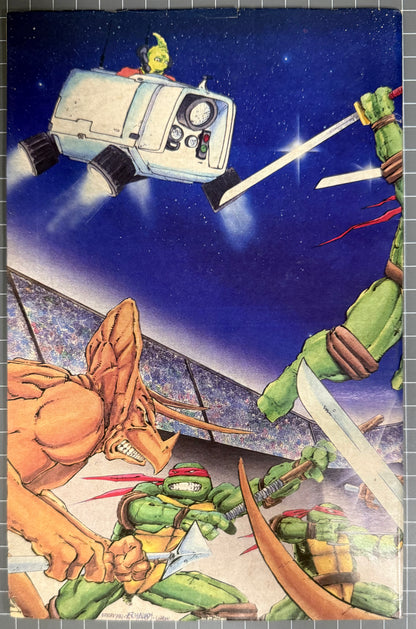 🔑 TEENAGE MUTANT NINJA TURTLES #6 (TMNT) [MIRAGE] 2ND PRINT COMIC 1987 GD/VG