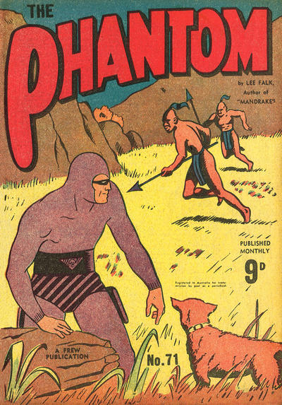 The Phantom #71 Comic Book, Frew Publications, 1954