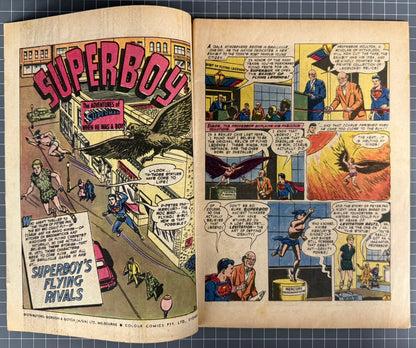 SUPERBOY #93 [COLOUR COMICS] AUSTRALIAN PRE-DECIMAL *SCARCE* 1956