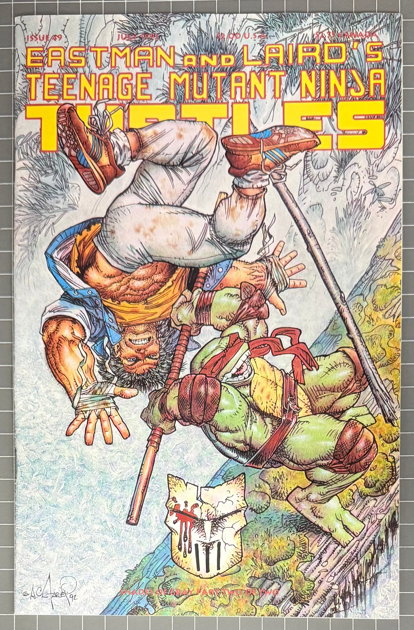 TEENAGE MUTANT NINJA TURTLES #49 (TMNT) [MIRAGE] COMIC 1992 FN/VF