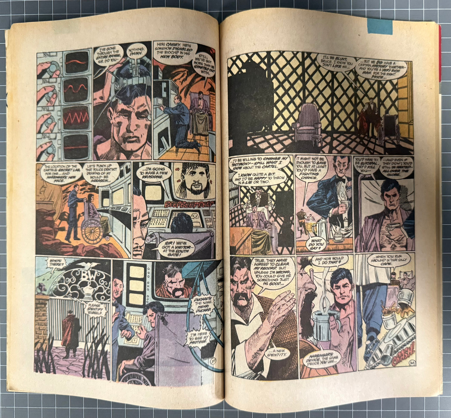 DETECTIVE COMICS #600 [DC COMICS] NEWSSTAND 1989 GD/VG