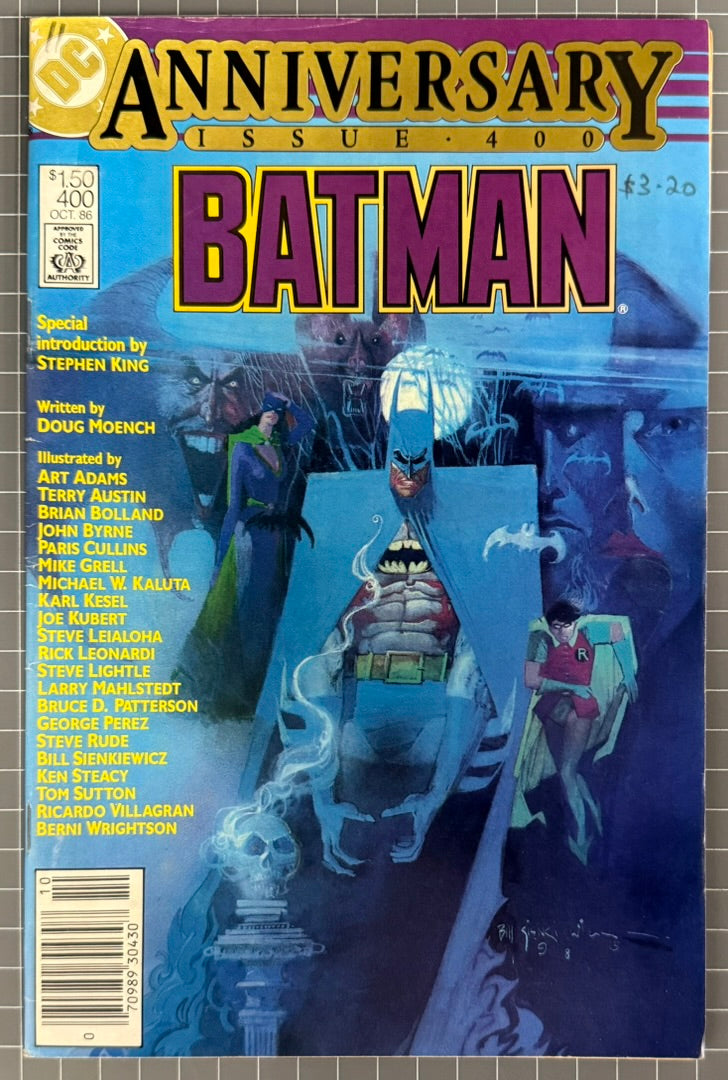 BATMAN #400 [DC COMICS] *ANNIVERSARY ISSUE* 1986