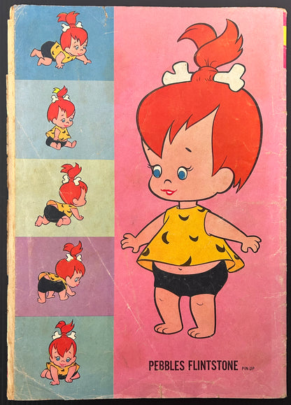 PEBBLES FLINTSTONE #1 [GOLD KEY COMICS] 1963 GD