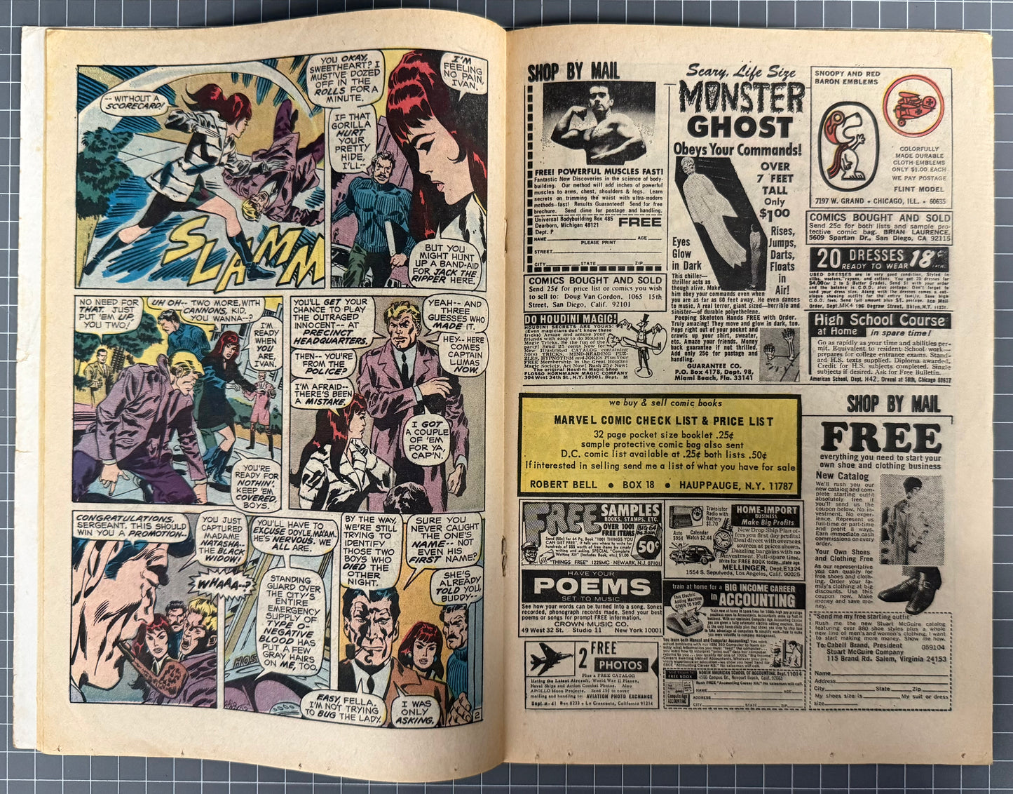 AMAZING ADVENTURES #6 [MARVEL COMICS] *INHUMANS & BLACK WIDOW* 1971 GD+