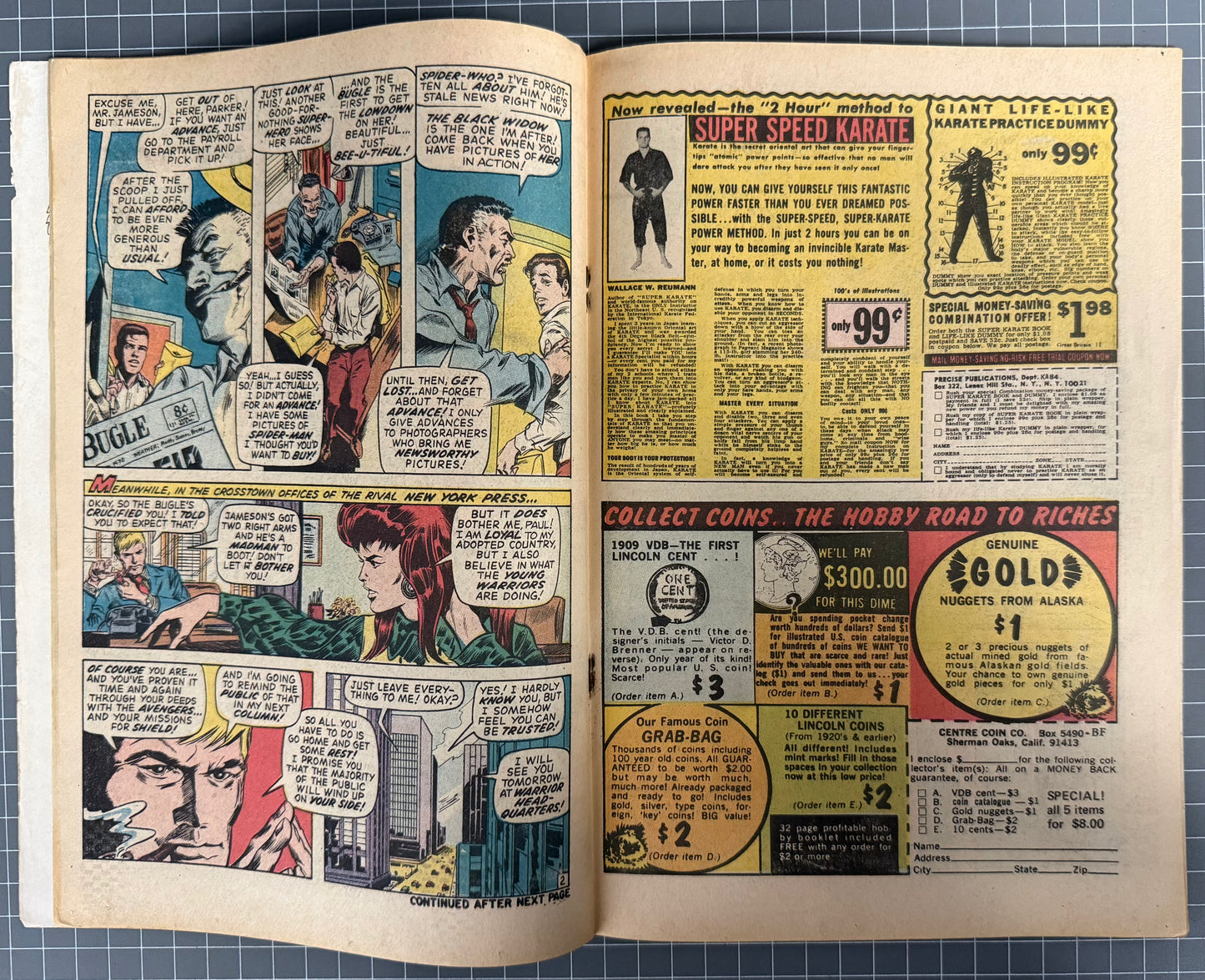AMAZING ADVENTURES #3 [MARVEL COMICS] *INHUMANS & BLACK WIDOW* 1970 GD/VG