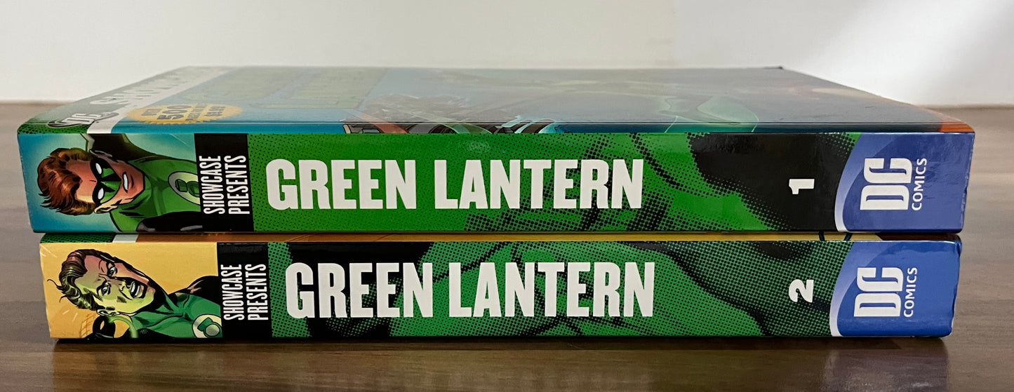 DC Showcase Green Lantern Vol. 1 and 2, First Edition/ First Printing