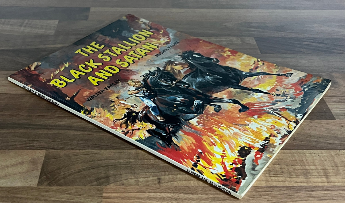 The Black Stallion and Satan - Walter Farley  Graphic Novel, 1983