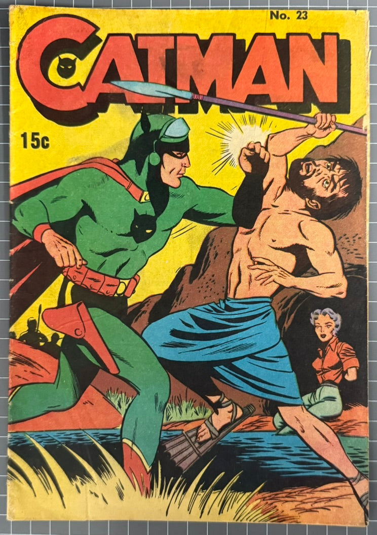 CATMAN #23 [PAGE PUBLICATIONS] AUSTRALIAN COMIC 1970