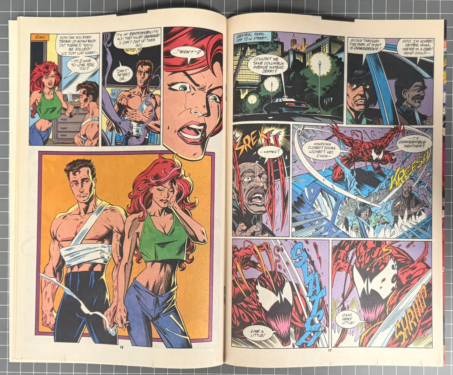 🔑 AMAZING SPIDER-MAN #378 [MARVEL COMICS] *MAXIMUM CARNAGE PART 3* 1993 FN/VF
