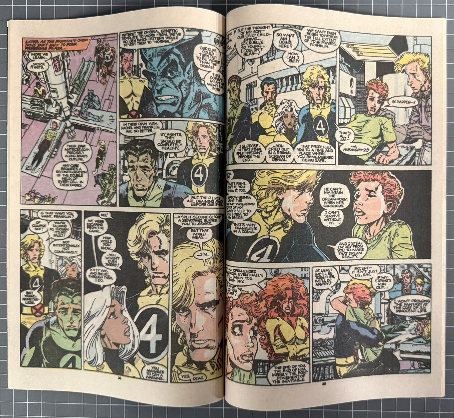 🔑 X-MEN ANNUAL #14 [MARVEL] COMIC *1ST CAMEO APPEARANCE GAMBIT* 1990 VF/NM