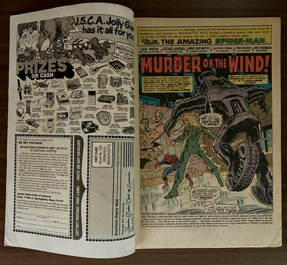 THE AMAZING SPIDER-MAN #168 [MARVEL COMICS] NEWSSTAND 1977