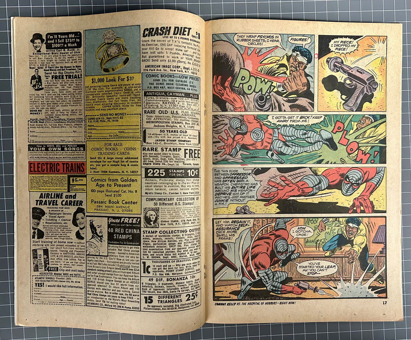 HERO FOR HIRE #12 [MARVEL COMICS] *LUKE CAGE* DIRECT 1973