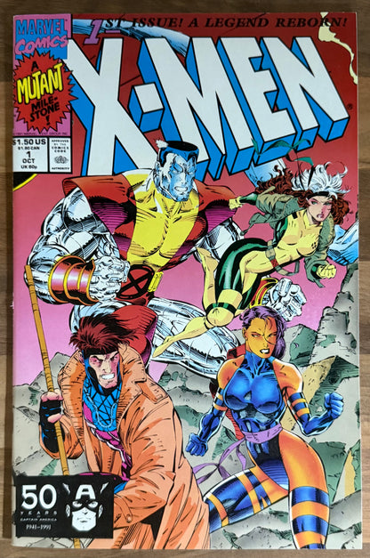 🔑 X-MEN #1 (COVERS A, B, C, D, E) [MARVEL COMICS] *1ST APP. ACOLYTES* 1991 MID-HIGH GRADE
