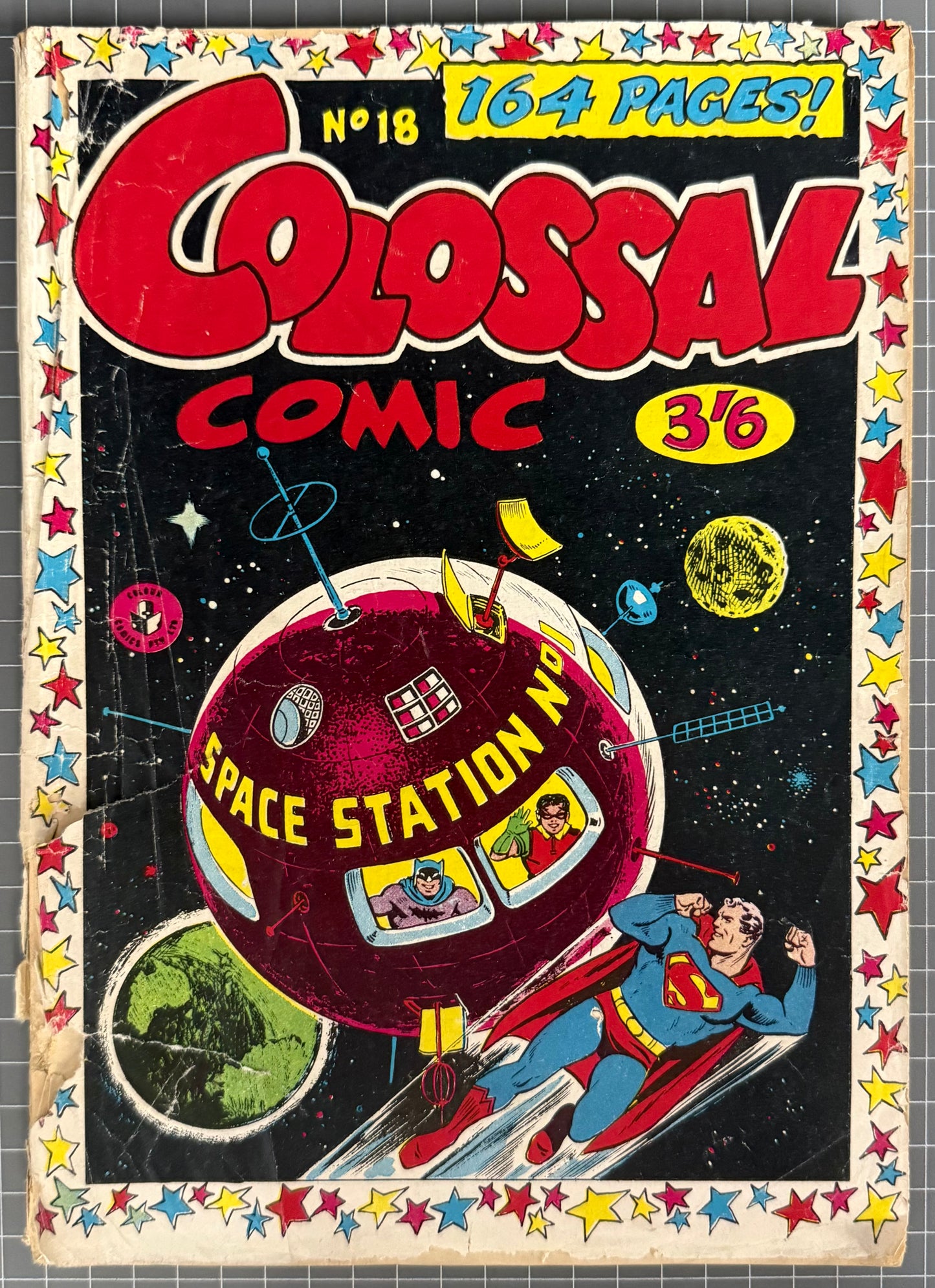 COLOSSAL COMIC #18 [COLOUR COMICS] AUSTRALIAN PRE-DECIMAL 1961