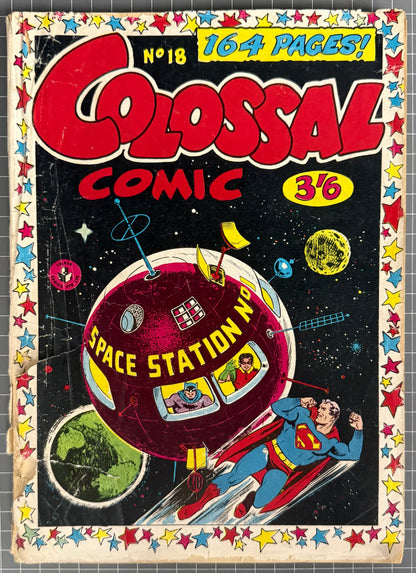 COLOSSAL COMIC #18 [COLOUR COMICS] AUSTRALIAN PRE-DECIMAL 1961