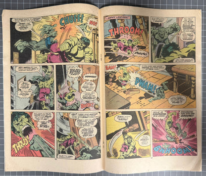 THE INCREDIBLE HULK #195 [MARVEL COMICS] DIRECT 1976 FN/VF