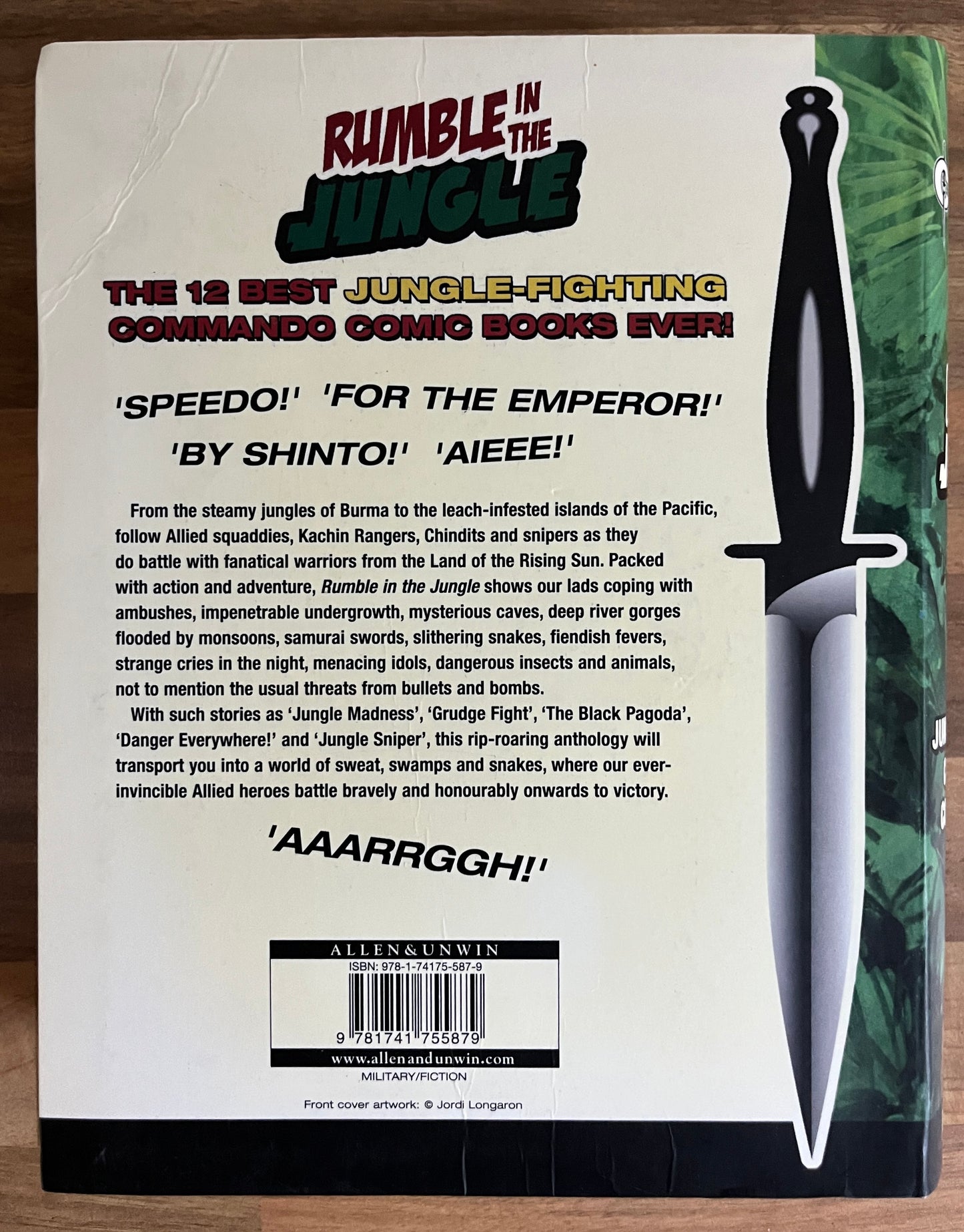 Commando for Action and Adventure: Rumble in the Jungle LiKe New