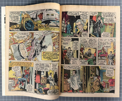 🔑 THE AMAZING SPIDER-MAN #130 [MARVEL COMICS] *DEBUT SPIDER-MOBILE* 1974 VG