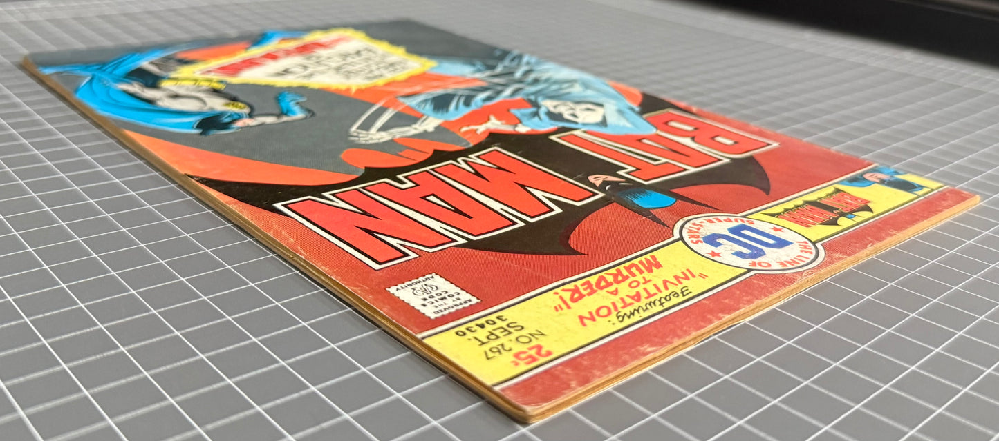 BATMAN #267 [DC COMICS] *DICK GIORDANO COVER* 1975 VG-
