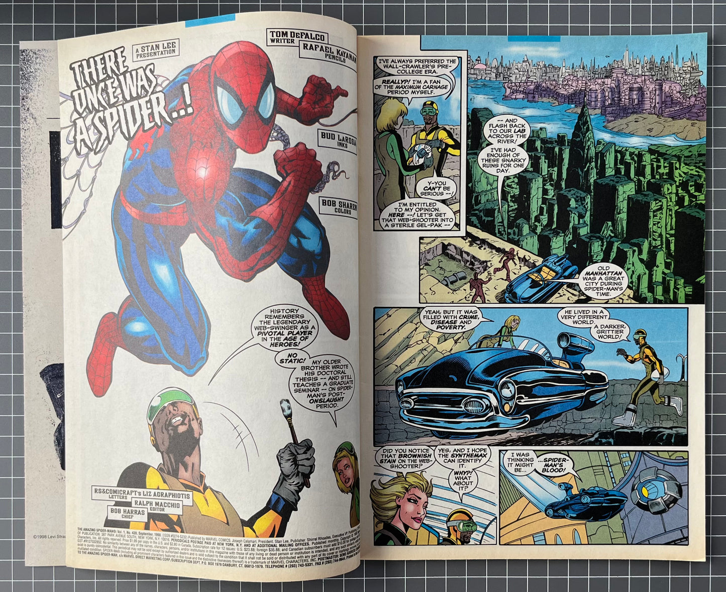 THE AMAZING SPIDER-MAN #439 [MARVEL COMICS] NEWSSTAND 1998 FN/VF